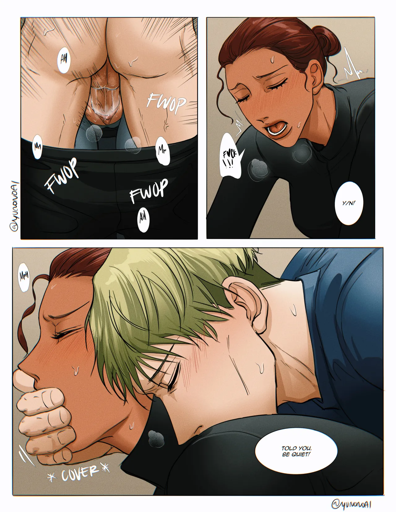 [Yuana媛] Nanami Gym (dark tan MC) (Jujutsu Kaisen) image number 9