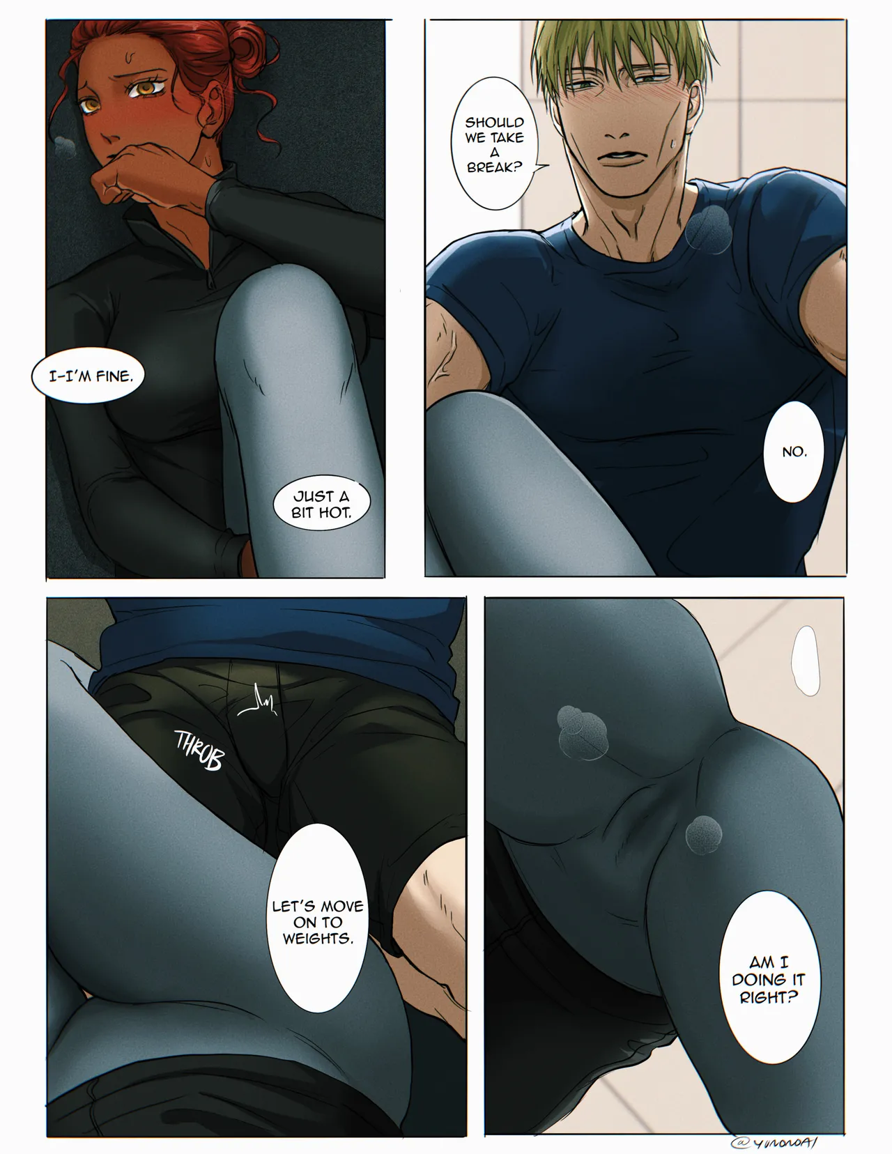 [Yuana媛] Nanami Gym (dark skin MC) (Jujutsu Kaisen) image number 5