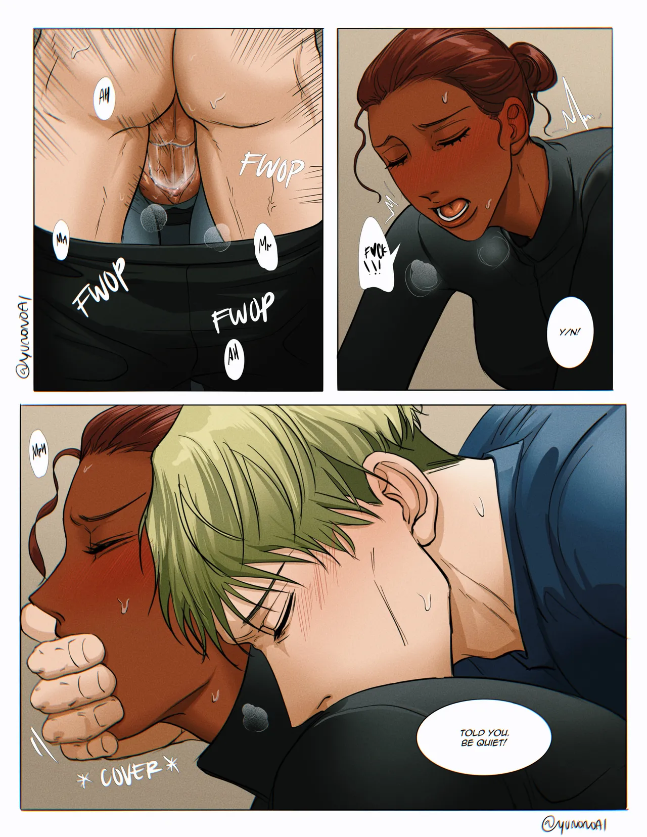 [Yuana媛] Nanami Gym (dark skin MC) (Jujutsu Kaisen) image number 9