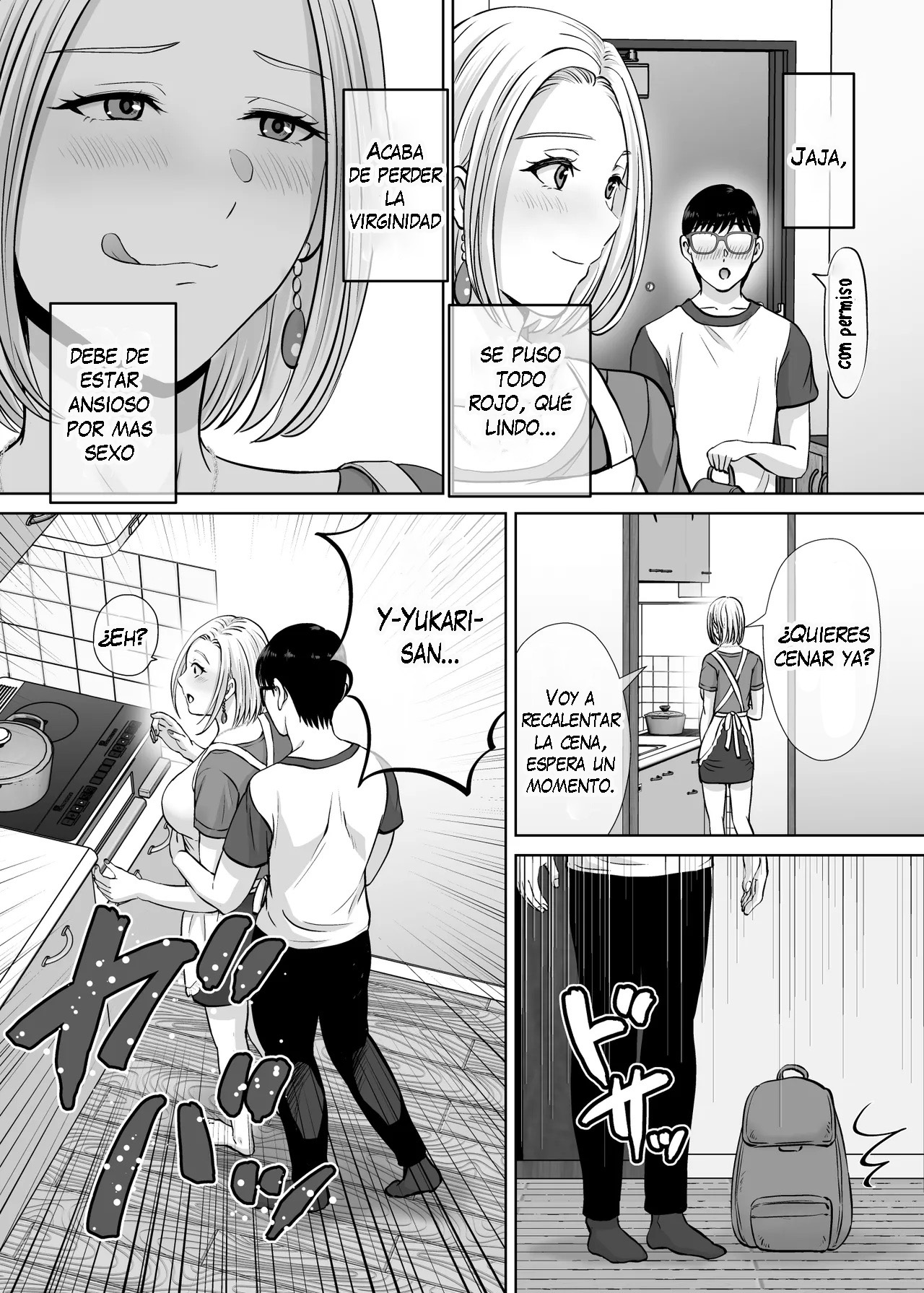 [Melon no Hoshiboshi (Hoshiduki Melon)] Haha Swapping 2 ~Kaa-chan o Koukanshite Iratsuita Ore no Yabai Shitto no Hanashi~｜Intercambio de Madres 2 ~La Historia Sobre mis Celos después de Intercambiar a Mamá~ [Spanish] [K-le Traducciones] 画像番号 13