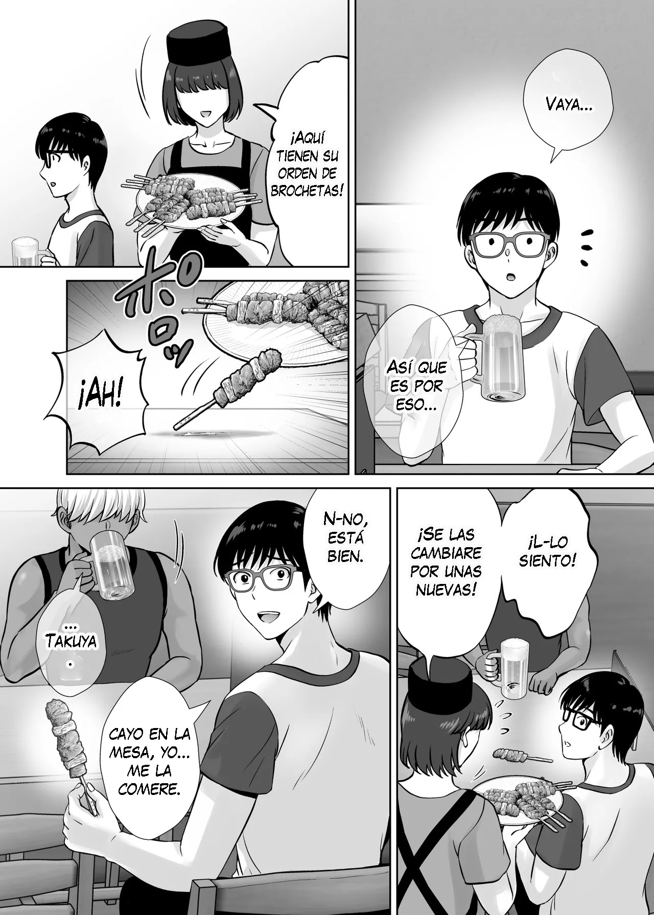 [Melon no Hoshiboshi (Hoshiduki Melon)] Haha Swapping 2 ~Kaa-chan o Koukanshite Iratsuita Ore no Yabai Shitto no Hanashi~｜Intercambio de Madres 2 ~La Historia Sobre mis Celos después de Intercambiar a Mamá~ [Spanish] [K-le Traducciones] 画像番号 43