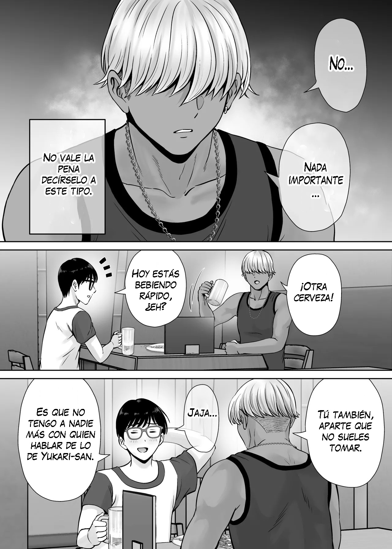 [Melon no Hoshiboshi (Hoshiduki Melon)] Haha Swapping 2 ~Kaa-chan o Koukanshite Iratsuita Ore no Yabai Shitto no Hanashi~｜Intercambio de Madres 2 ~La Historia Sobre mis Celos después de Intercambiar a Mamá~ [Spanish] [K-le Traducciones] 画像番号 45