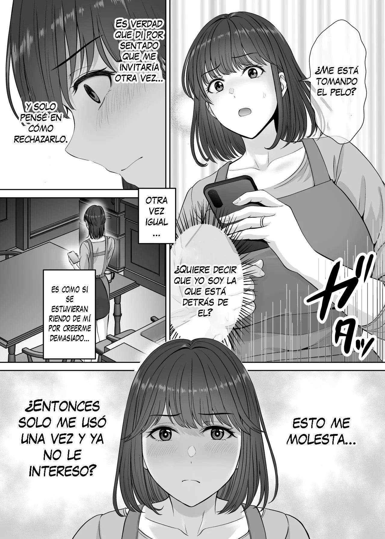 [Melon no Hoshiboshi (Hoshiduki Melon)] Haha Swapping 2 ~Kaa-chan o Koukanshite Iratsuita Ore no Yabai Shitto no Hanashi~｜Intercambio de Madres 2 ~La Historia Sobre mis Celos después de Intercambiar a Mamá~ [Spanish] [K-le Traducciones] 画像番号 53