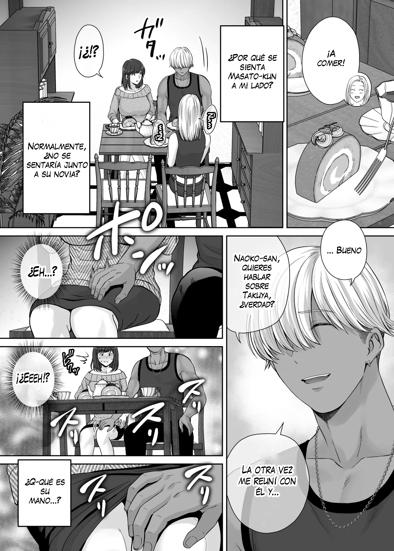 [Melon no Hoshiboshi (Hoshiduki Melon)] Haha Swapping 2 ~Kaa-chan o Koukanshite Iratsuita Ore no Yabai Shitto no Hanashi~｜Intercambio de Madres 2 ~La Historia Sobre mis Celos después de Intercambiar a Mamá~ [Spanish] [K-le Traducciones] 画像番号 56