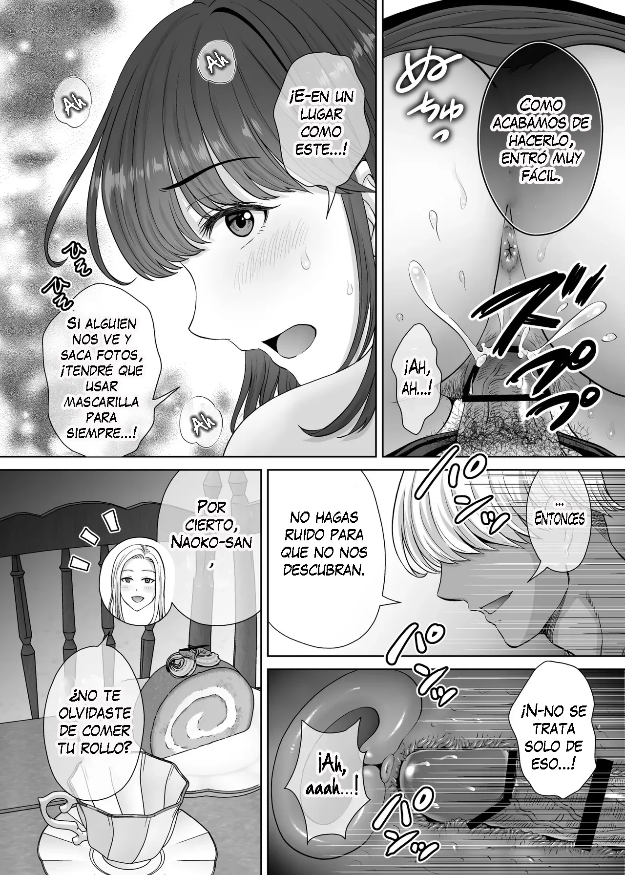 [Melon no Hoshiboshi (Hoshiduki Melon)] Haha Swapping 2 ~Kaa-chan o Koukanshite Iratsuita Ore no Yabai Shitto no Hanashi~｜Intercambio de Madres 2 ~La Historia Sobre mis Celos después de Intercambiar a Mamá~ [Spanish] [K-le Traducciones] 画像番号 87