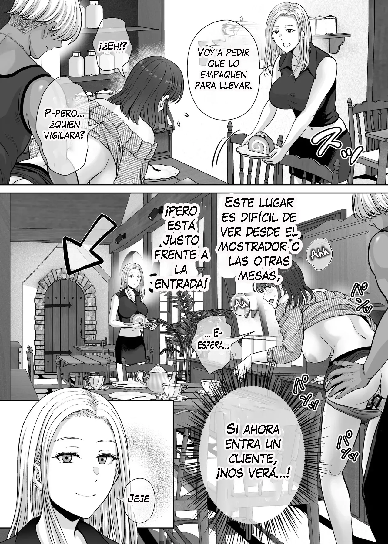 [Melon no Hoshiboshi (Hoshiduki Melon)] Haha Swapping 2 ~Kaa-chan o Koukanshite Iratsuita Ore no Yabai Shitto no Hanashi~｜Intercambio de Madres 2 ~La Historia Sobre mis Celos después de Intercambiar a Mamá~ [Spanish] [K-le Traducciones] 画像番号 88