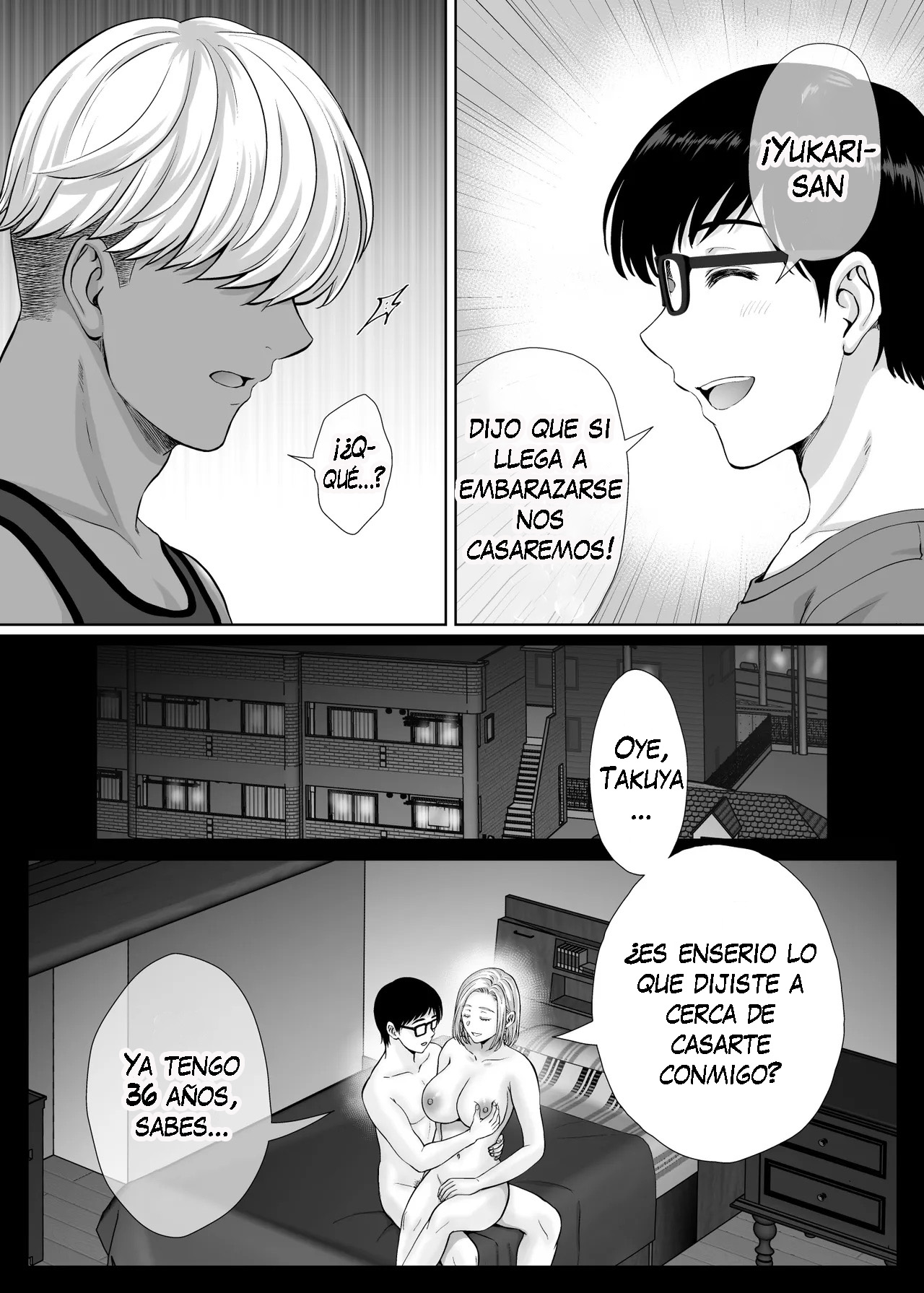 [Melon no Hoshiboshi (Hoshiduki Melon)] Haha Swapping 2 ~Kaa-chan o Koukanshite Iratsuita Ore no Yabai Shitto no Hanashi~｜Intercambio de Madres 2 ~La Historia Sobre mis Celos después de Intercambiar a Mamá~ [Spanish] [K-le Traducciones] 画像番号 109