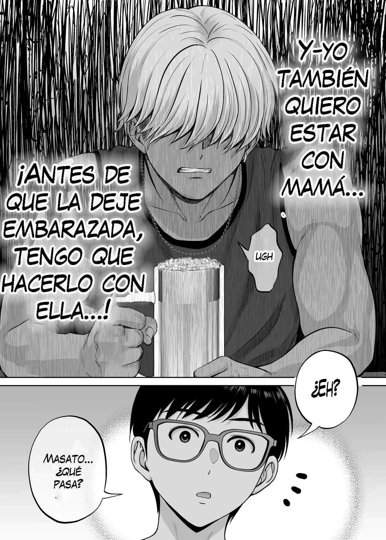 [Melon no Hoshiboshi (Hoshiduki Melon)] Haha Swapping 2 ~Kaa-chan o Koukanshite Iratsuita Ore no Yabai Shitto no Hanashi~｜Intercambio de Madres 2 ~La Historia Sobre mis Celos después de Intercambiar a Mamá~ [Spanish] [K-le Traducciones] 画像番号 114