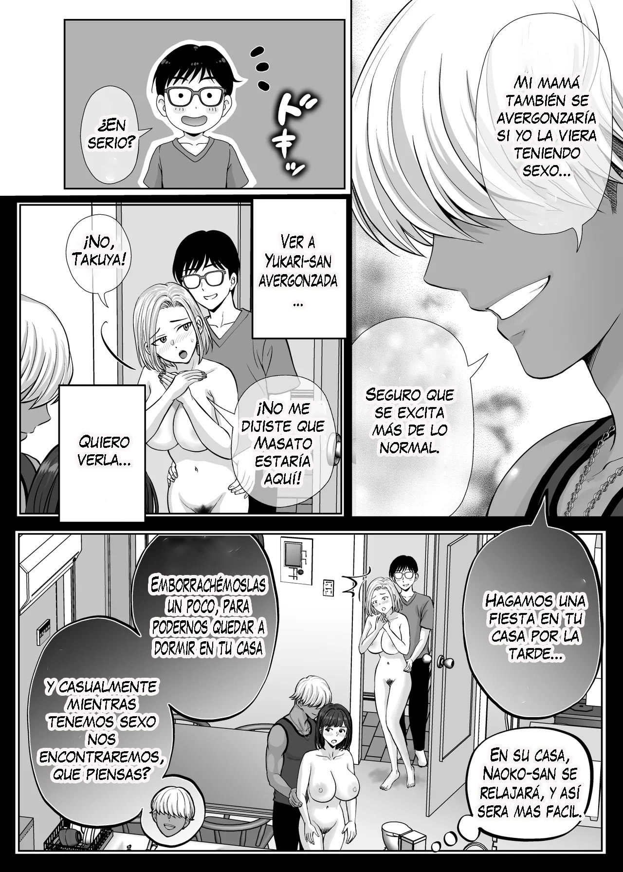 [Melon no Hoshiboshi (Hoshiduki Melon)] Haha Swapping 2 ~Kaa-chan o Koukanshite Iratsuita Ore no Yabai Shitto no Hanashi~｜Intercambio de Madres 2 ~La Historia Sobre mis Celos después de Intercambiar a Mamá~ [Spanish] [K-le Traducciones] 画像番号 117