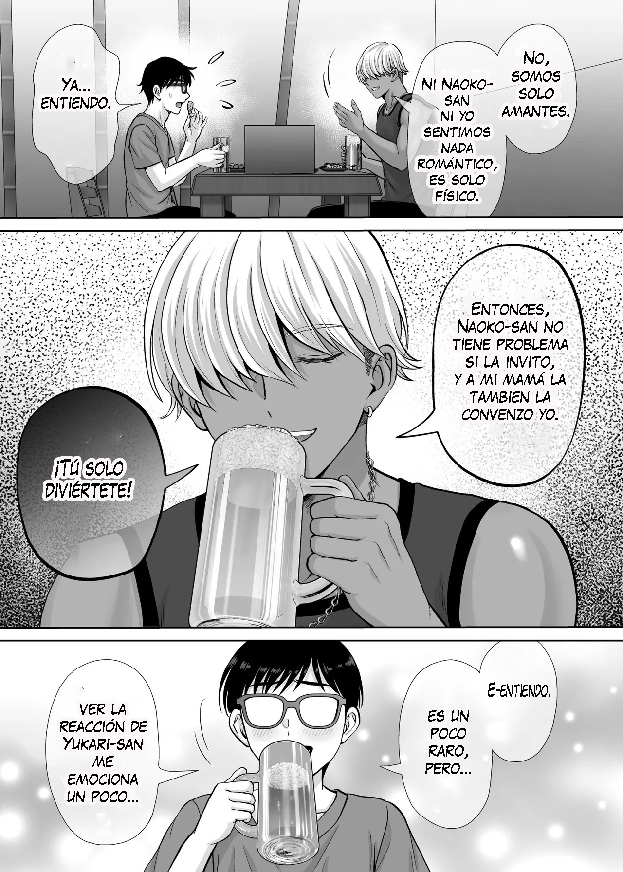 [Melon no Hoshiboshi (Hoshiduki Melon)] Haha Swapping 2 ~Kaa-chan o Koukanshite Iratsuita Ore no Yabai Shitto no Hanashi~｜Intercambio de Madres 2 ~La Historia Sobre mis Celos después de Intercambiar a Mamá~ [Spanish] [K-le Traducciones] 画像番号 120