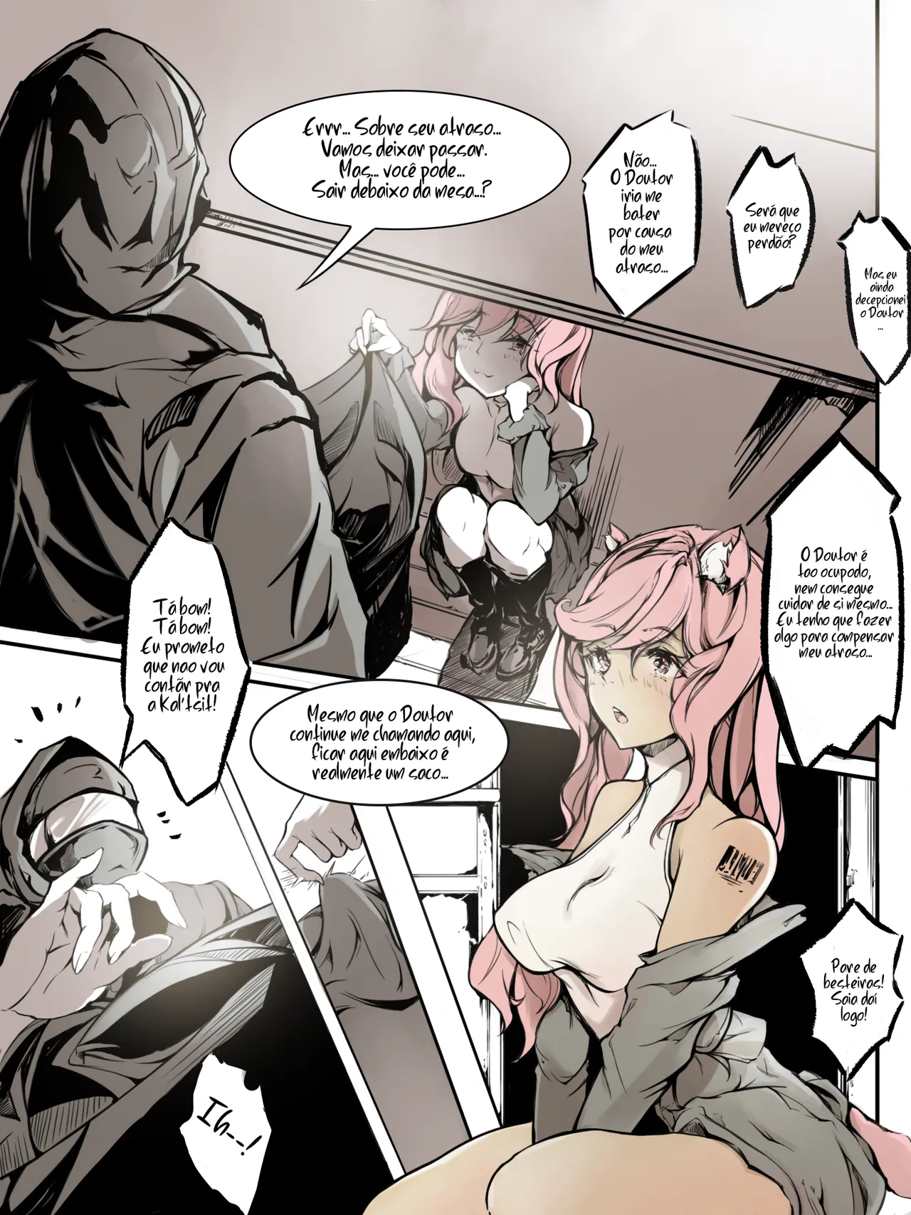 [雨男（Ameotoko)] Gravel R18 Doujinshi (Português - BR) 图片编号 5