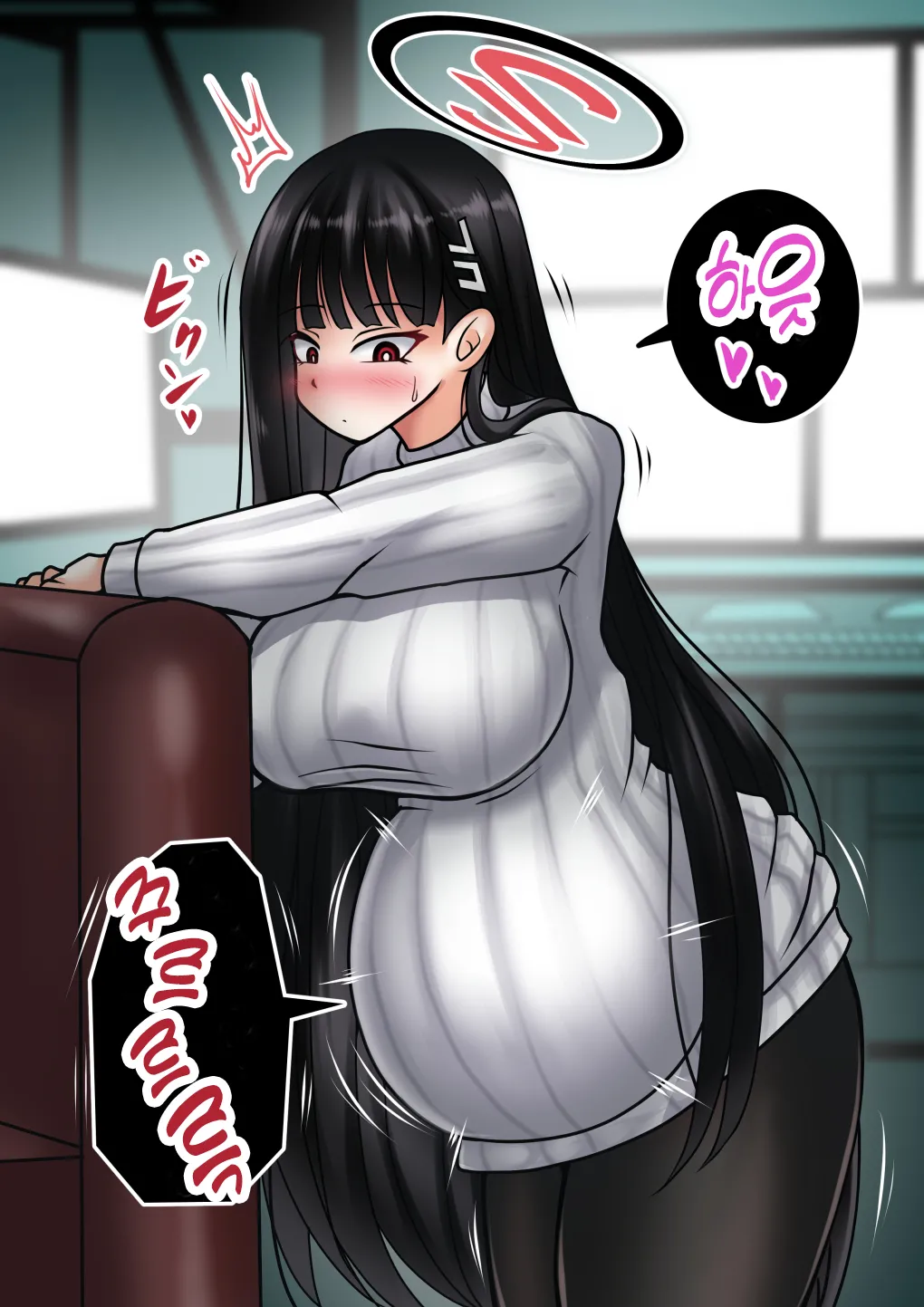 [Bouzen Meiden R (Anago)] Gouri Oshi Big Sister | 합리주의 빅 시스터 (Blue Archive) [Korean] [Digital] 图片编号 33