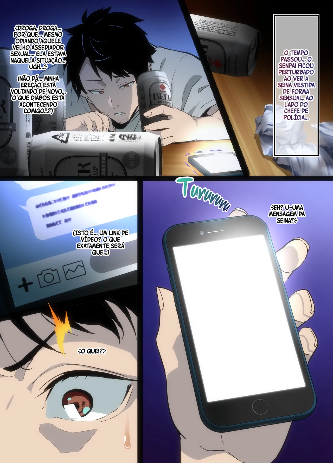 [Takeda Hiromitsu] Kouhai Otaku Poilice Zenpen [pt-BR] [Bakai.org] 画像番号 28