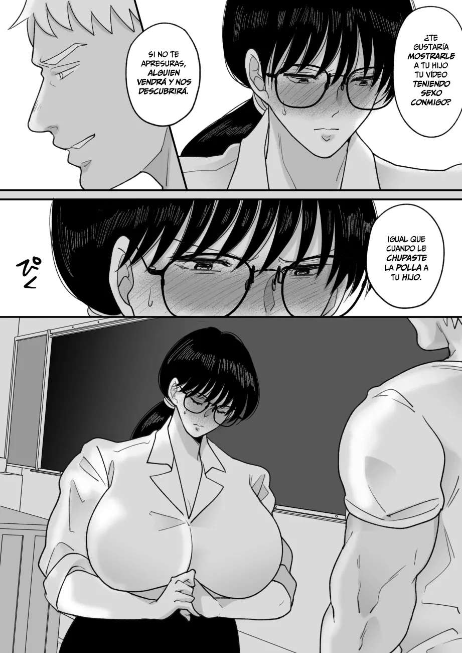 [Nyan dorosei] Suugaku Kyoushi no Kaa-san ga Taiiku Kyoushi ni Netorareru 02 [Spanish] [-A.W. SCAN-] 画像番号 52