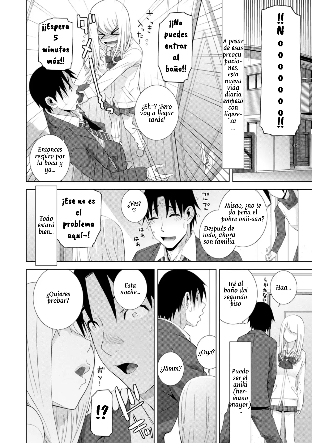 [Shinobu Tanei] Mishiranu (Imouto) Harem ch. 1-7｜Mi Harem de Hermanas(tras) Cap. 1-7 [Spanish] [XistoSolo] [Digital] [Ongoing] 图片编号 47