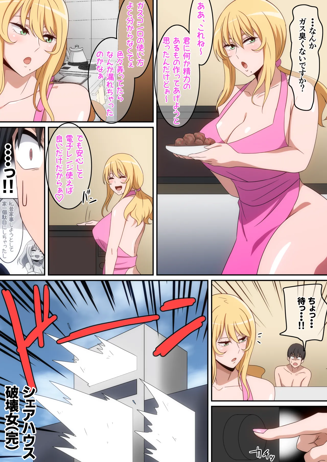 [はらへら] シェアハウス破壊女 image number 44