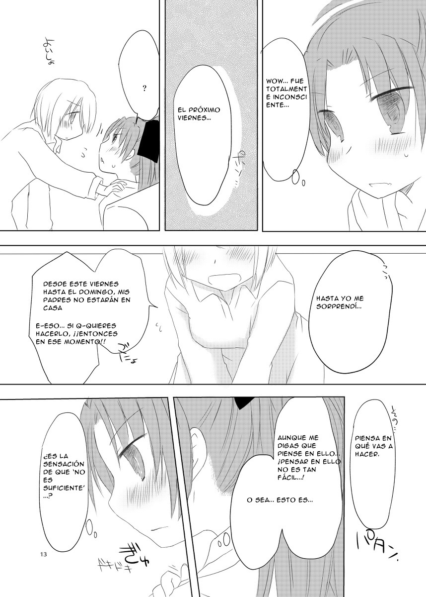 [LOUD-STEREO (Mikiyo Uryu)] sweet and sour (Puella Magi Madoka Magica) [Digital](SPANISH)(Traduccion;CristoferDeLosAndes) image number 12