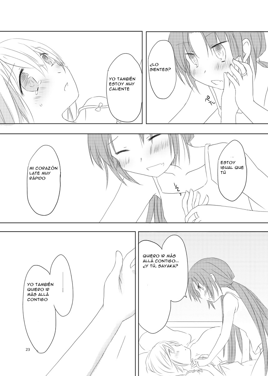 [LOUD-STEREO (Mikiyo Uryu)] sweet and sour (Puella Magi Madoka Magica) [Digital](SPANISH)(Traduccion;CristoferDeLosAndes) image number 22