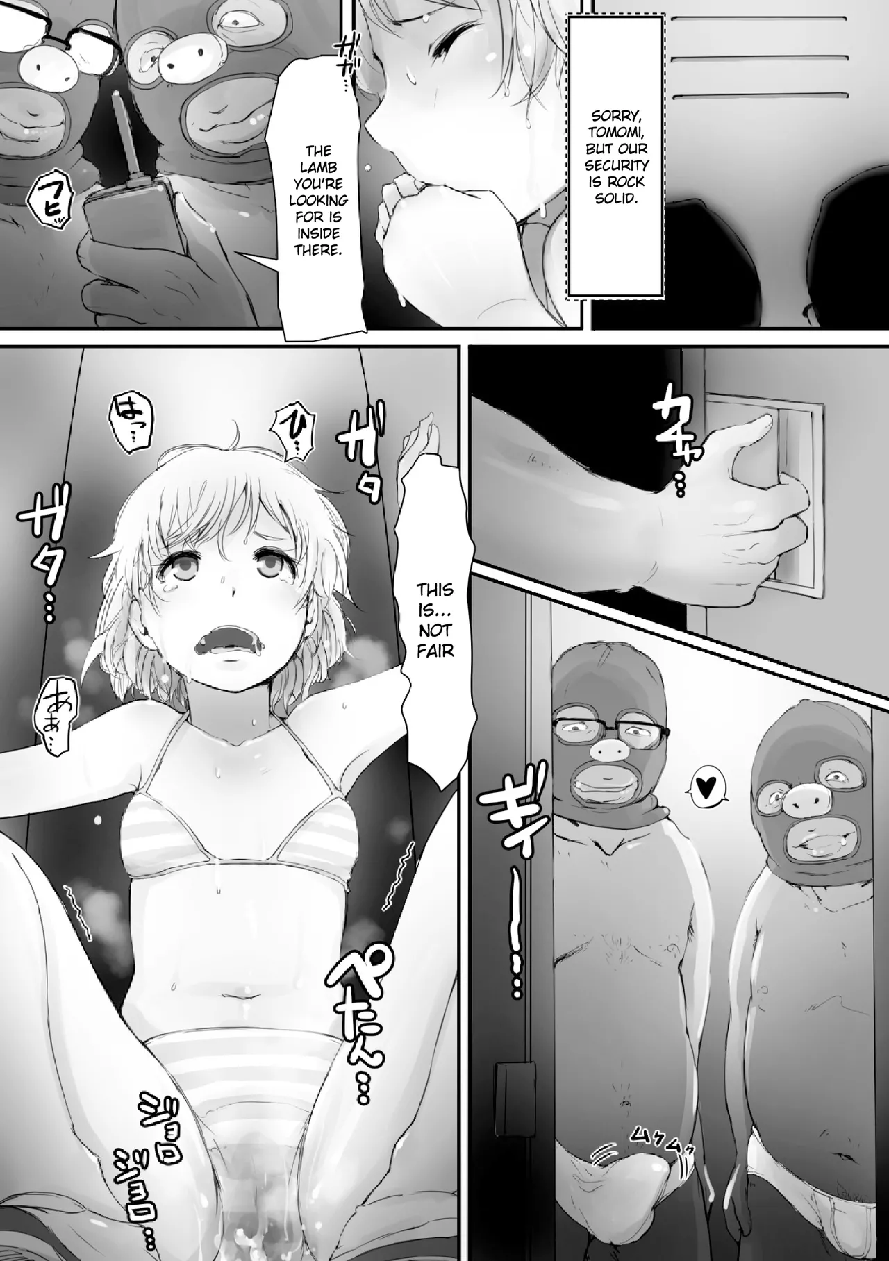 [Arakure] Escape Goats (2D Comic Magazine Gakuen Kankin Ryoujoku Vol. 2) [English] [Gagak_Ireng] [Digital] image number 11