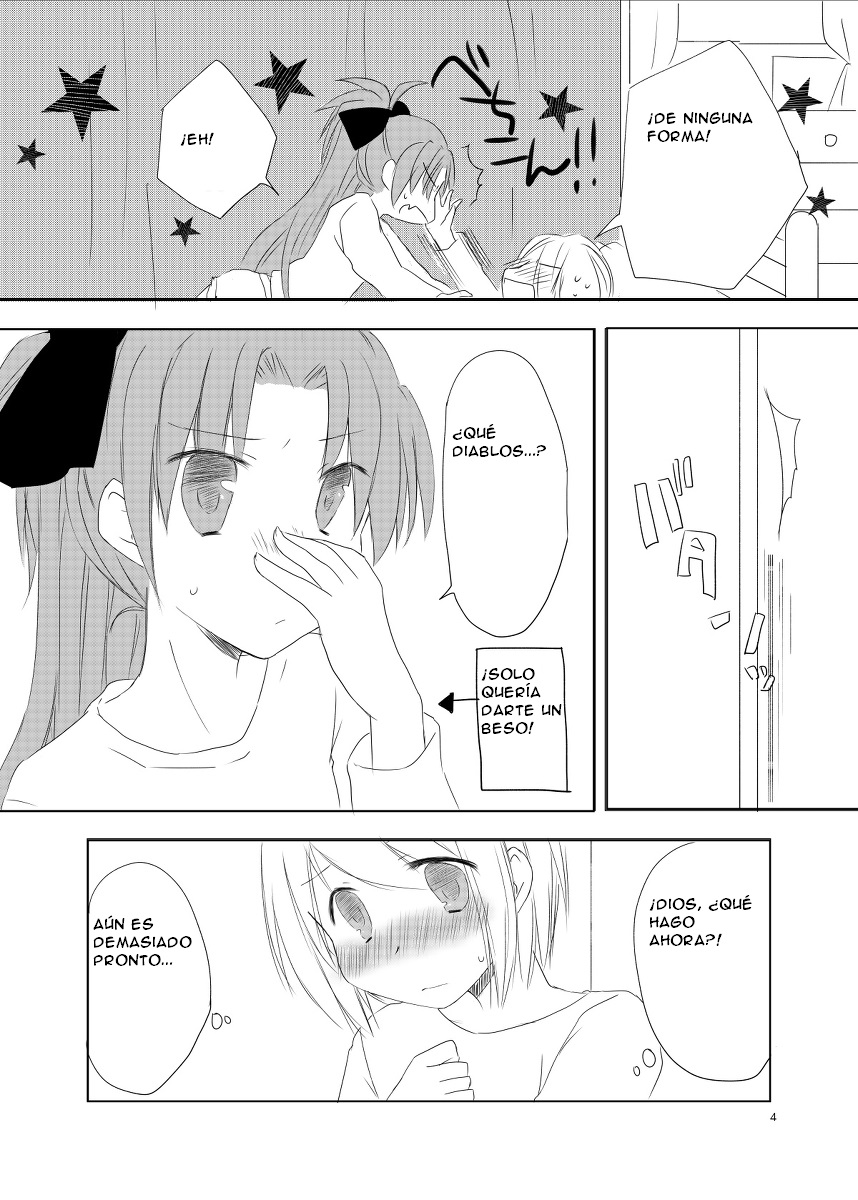 [LOUD-STEREO (Mikiyo Uryu)] sweet and sour (Puella Magi Madoka Magica) [Spanish] [CristoferDeLosAndes] [Digital] 画像番号 4