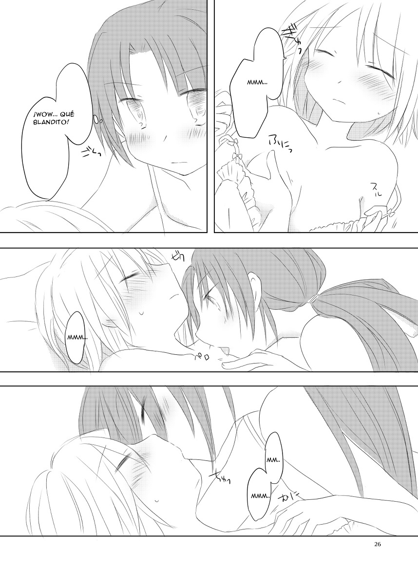 [LOUD-STEREO (Mikiyo Uryu)] sweet and sour (Puella Magi Madoka Magica) [Spanish] [CristoferDeLosAndes] [Digital] 画像番号 25