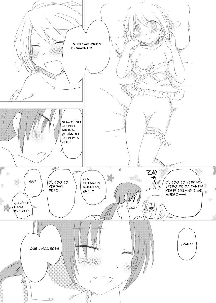 [LOUD-STEREO (Mikiyo Uryu)] sweet and sour (Puella Magi Madoka Magica) [Spanish] [CristoferDeLosAndes] [Digital] 画像番号 28