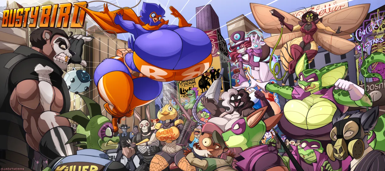 Bella crow aka busty bird by jaeh image number 56