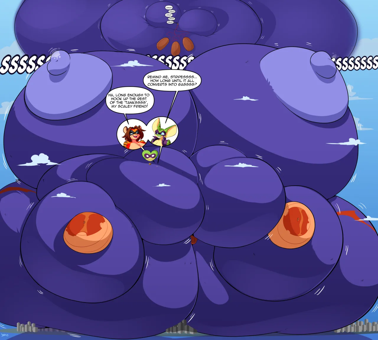 Bella crow aka busty bird by jaeh image number 68