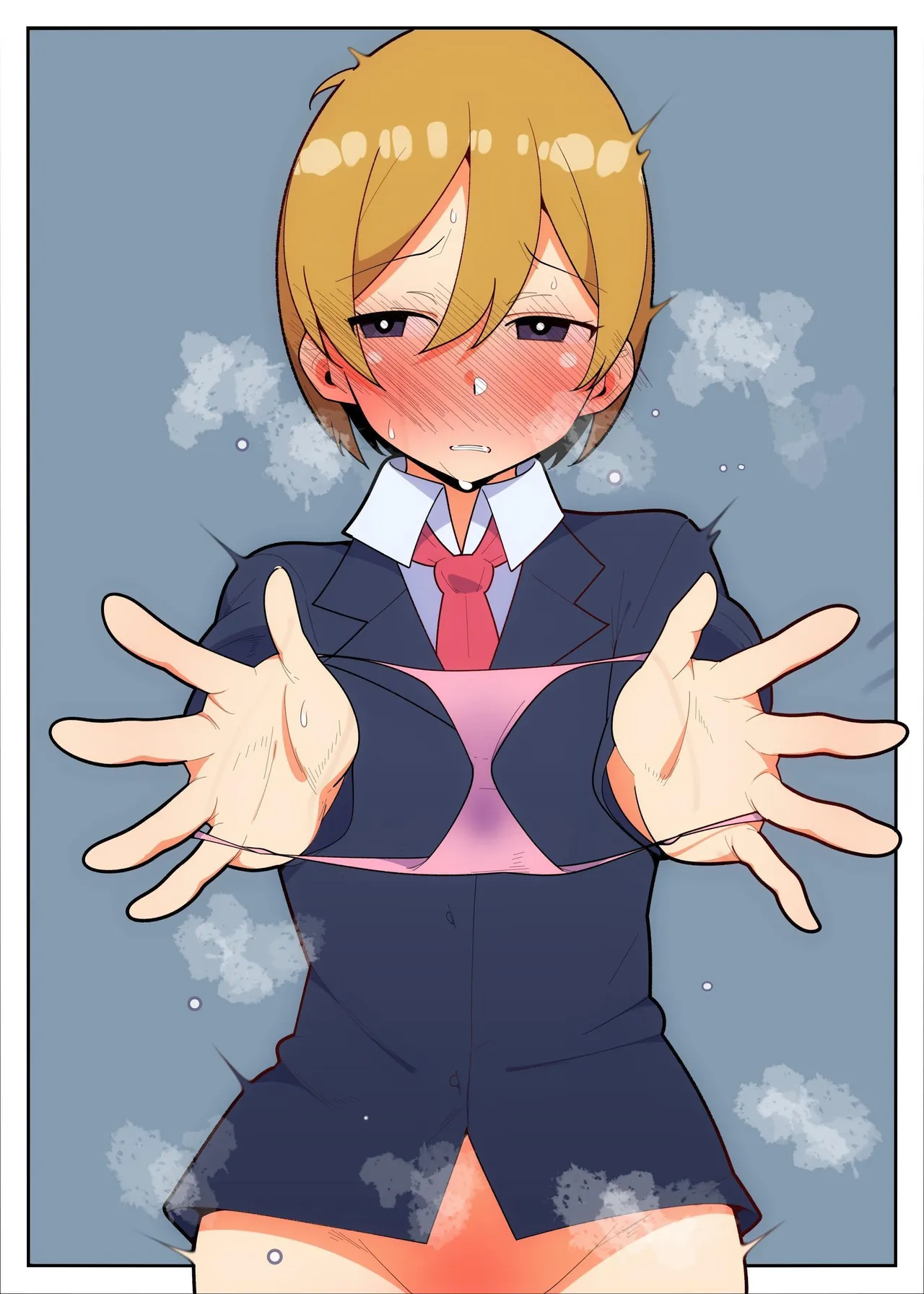 Crossdressing Femboy Doesn't Want His Punishment image number 10