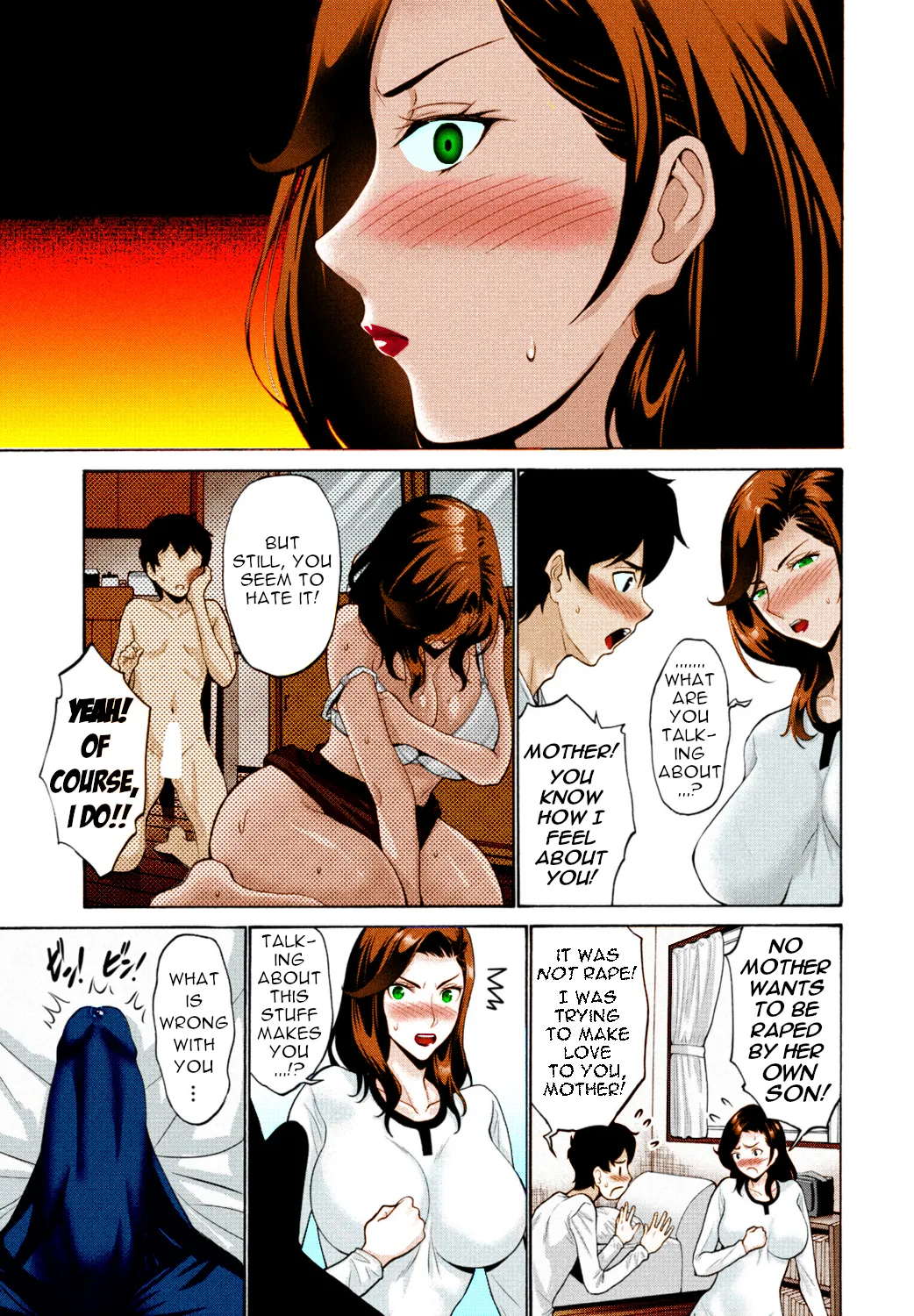 [Nishikawa Kou] Kaa-san ga Sasete Kurenai kara! | Because Mother Wouldn't Allow it! (COMIC Momohime DEEPEST Vol. 001) [English] [menospeaknihongo] [Digital] [Colorized] image number 3