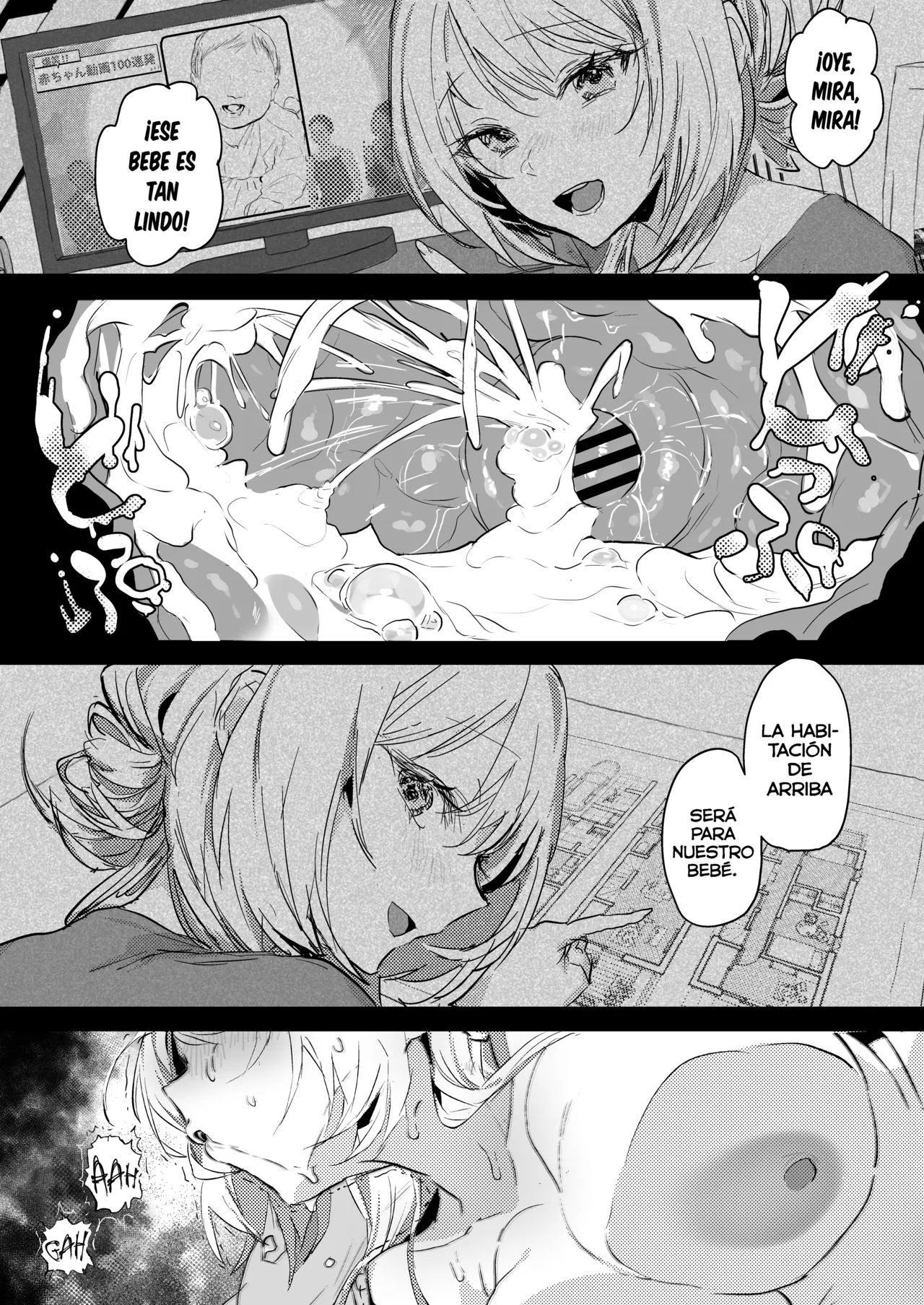 [Poriuretan] Niizuma no Koharu, Netorase [Spanish] [Lolbooru Scan] [Digital] 图片编号 85