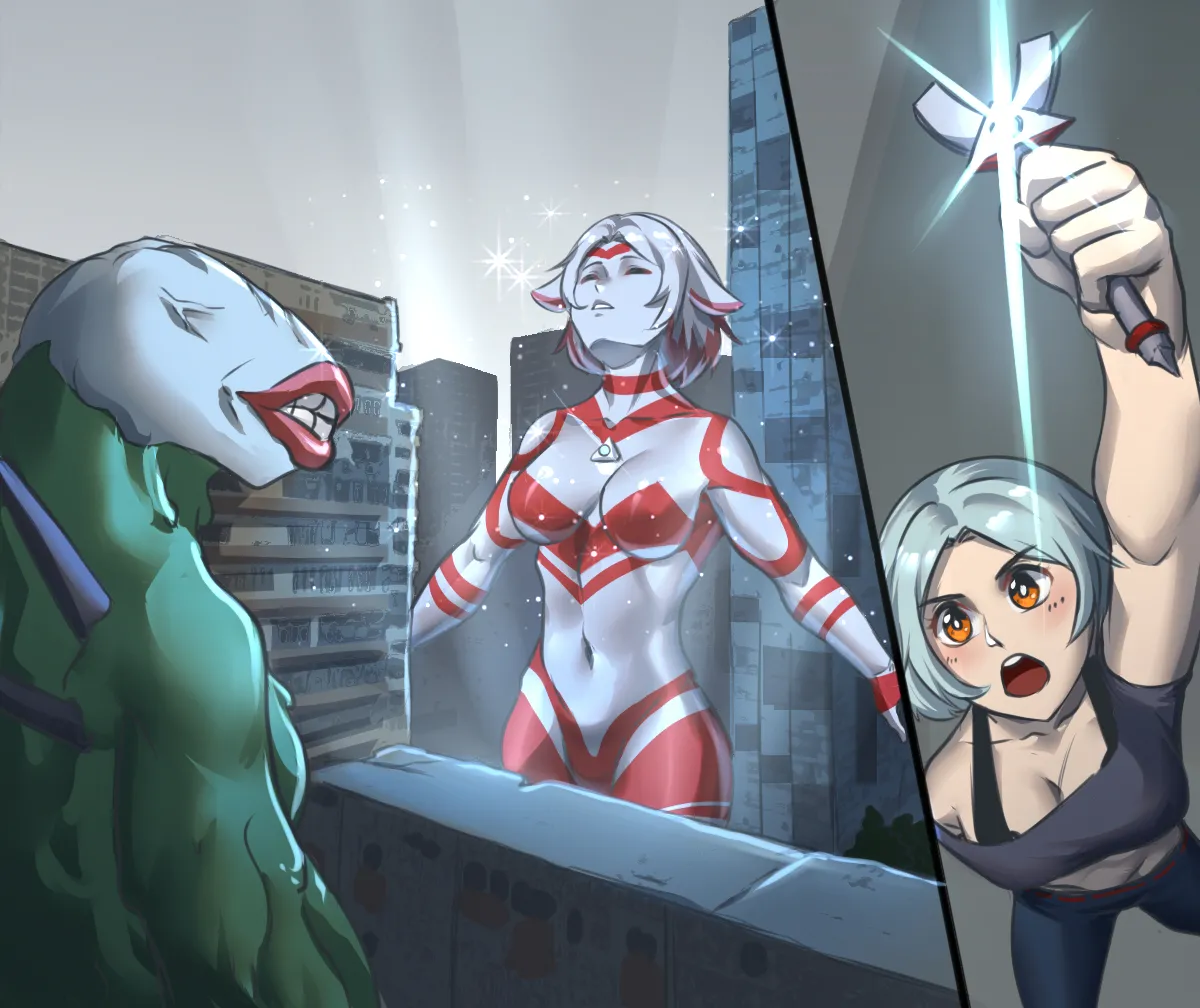 【ArsonicHawt】奥特少女阿丽斯 VS 史莱姆毒气怪兽 第一卷(chinese) image number 13