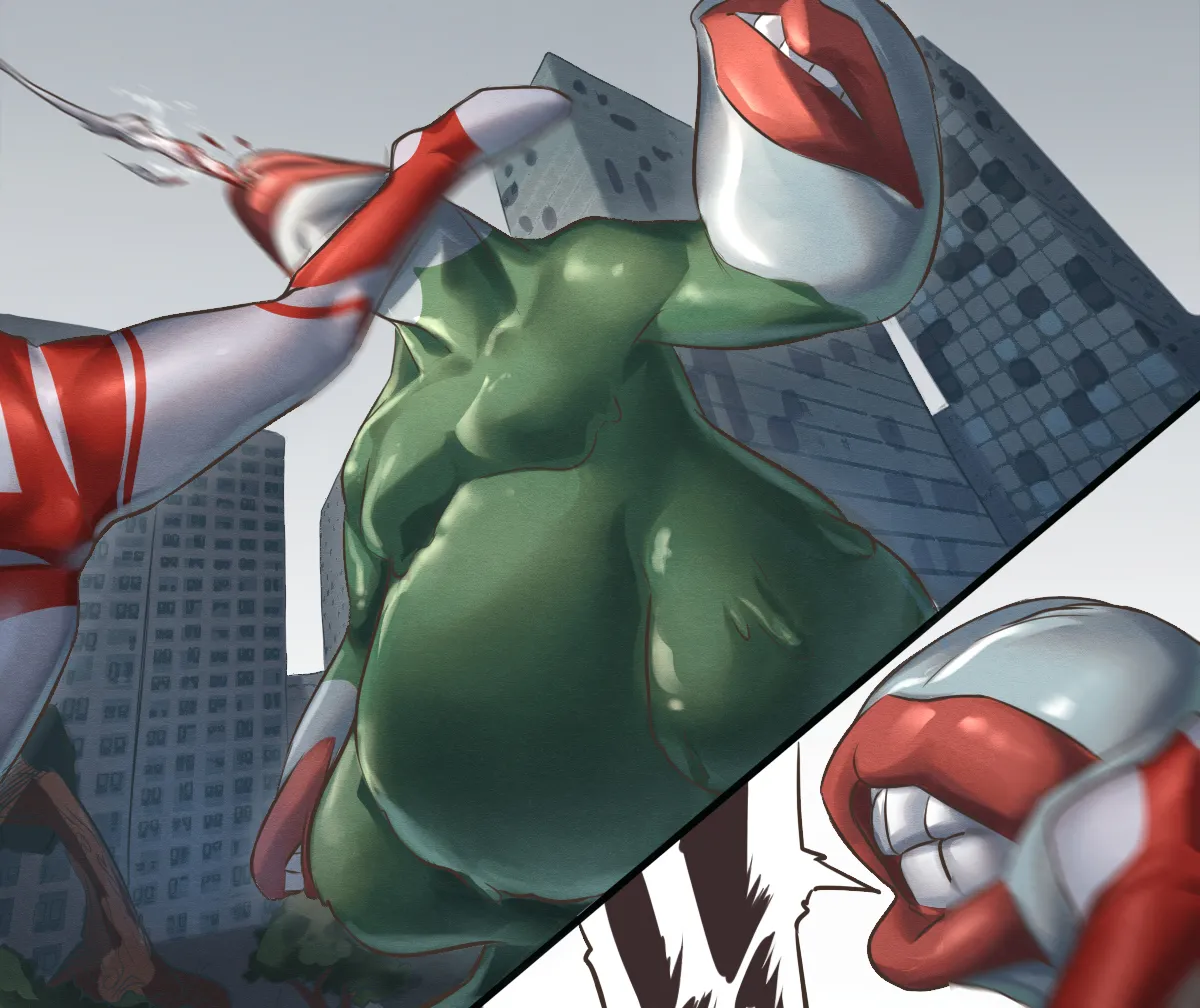 【ArsonicHawt】奥特少女阿丽斯 VS 史莱姆毒气怪兽 第一卷(chinese) image number 17