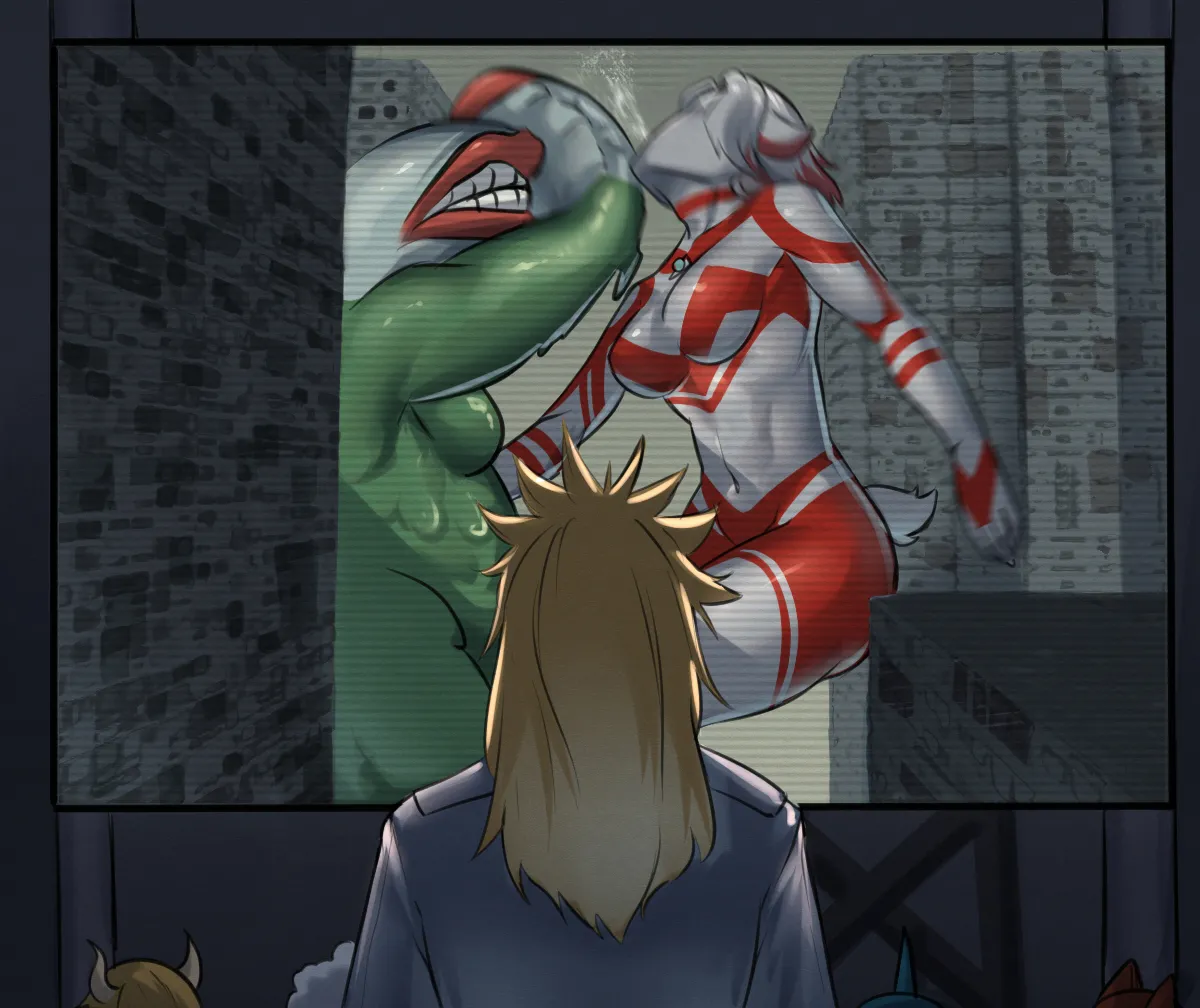 【ArsonicHawt】奥特少女阿丽斯 VS 史莱姆毒气怪兽 第一卷(chinese) image number 35