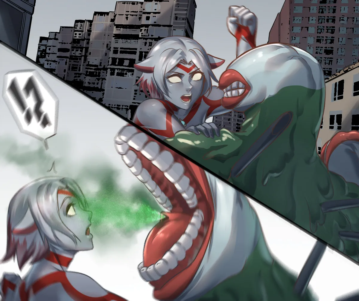 【ArsonicHawt】奥特少女阿丽斯 VS 史莱姆毒气怪兽 第一卷(chinese) image number 61