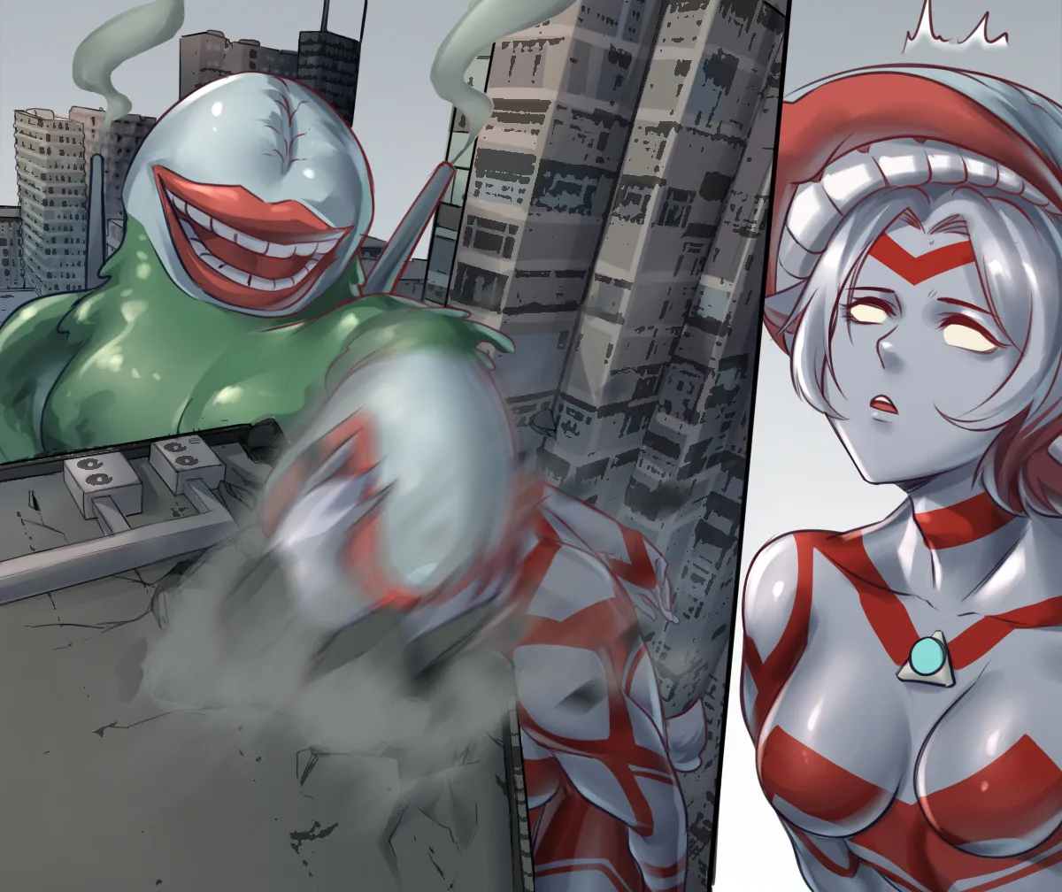 【ArsonicHawt】奥特少女阿丽斯 VS 史莱姆毒气怪兽 第一卷(chinese) image number 65