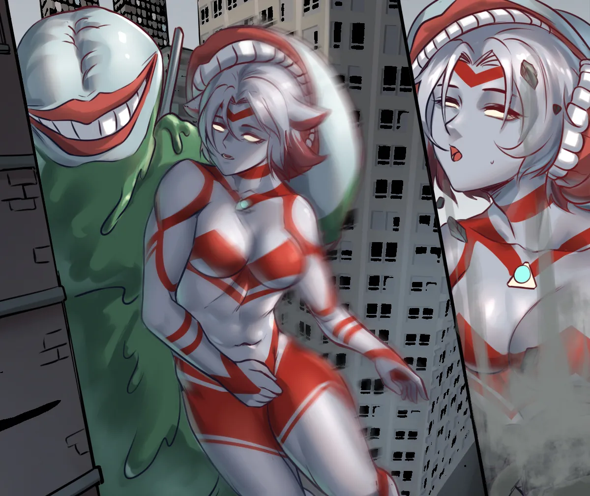 【ArsonicHawt】奥特少女阿丽斯 VS 史莱姆毒气怪兽 第一卷(chinese) image number 67