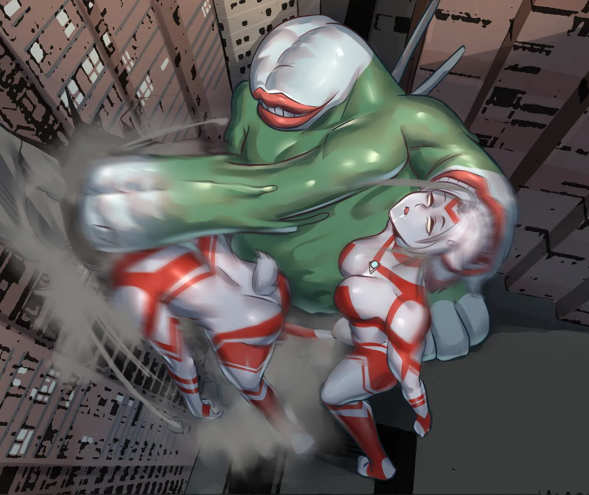 【ArsonicHawt】奥特少女阿丽斯 VS 史莱姆毒气怪兽 第一卷(chinese) image number 71