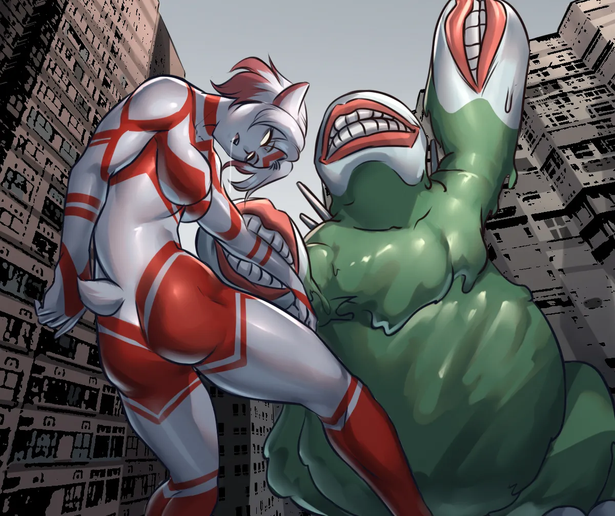 【ArsonicHawt】奥特少女阿丽斯 VS 史莱姆毒气怪兽 第一卷(chinese) image number 75