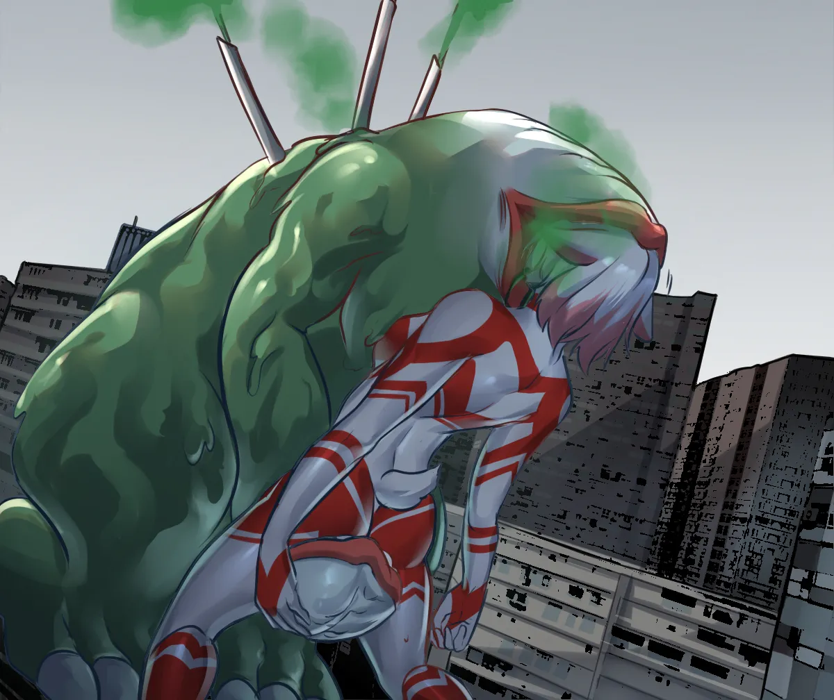 【ArsonicHawt】奥特少女阿丽斯 VS 史莱姆毒气怪兽 第一卷(chinese) image number 87