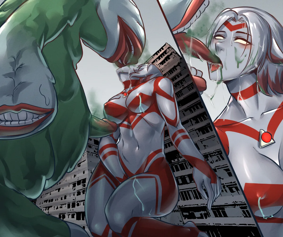 【ArsonicHawt】奥特少女阿丽斯 VS 史莱姆毒气怪兽 第一卷(chinese) image number 91