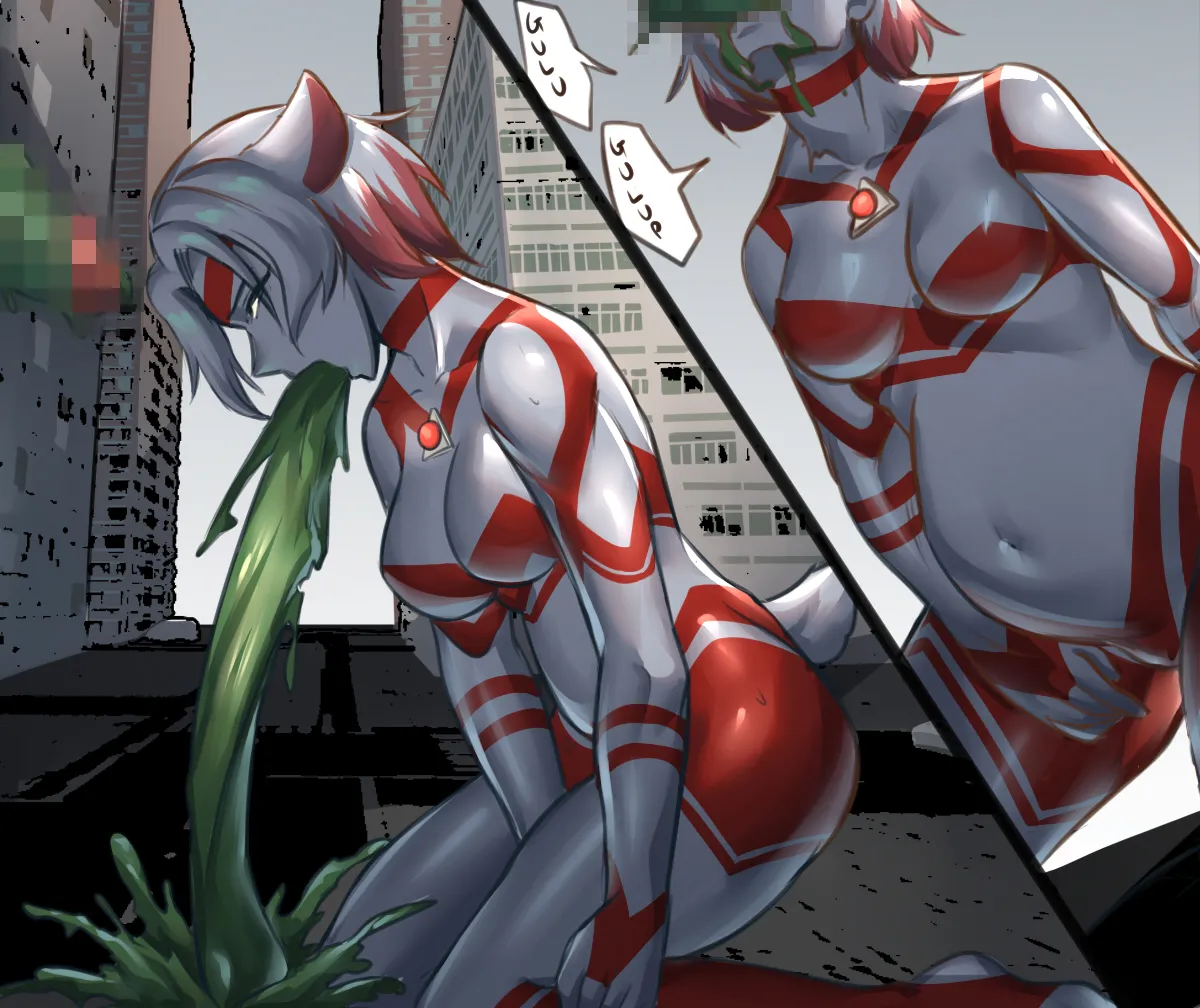 【ArsonicHawt】奥特少女阿丽斯 VS 史莱姆毒气怪兽 第一卷(chinese) image number 99