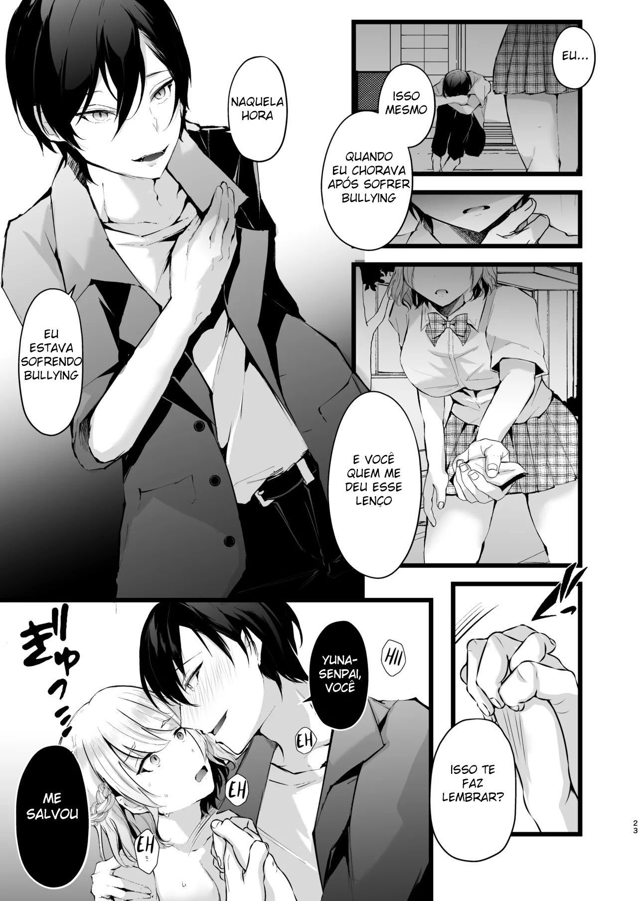 [FZ: (Fujisaki Fujiko)] Zakomesu Switch ~Deka Cli Kaihatsu de Netorareta Boku no Kanojo~ [Portuguese-BR] [Digital] 24eme image