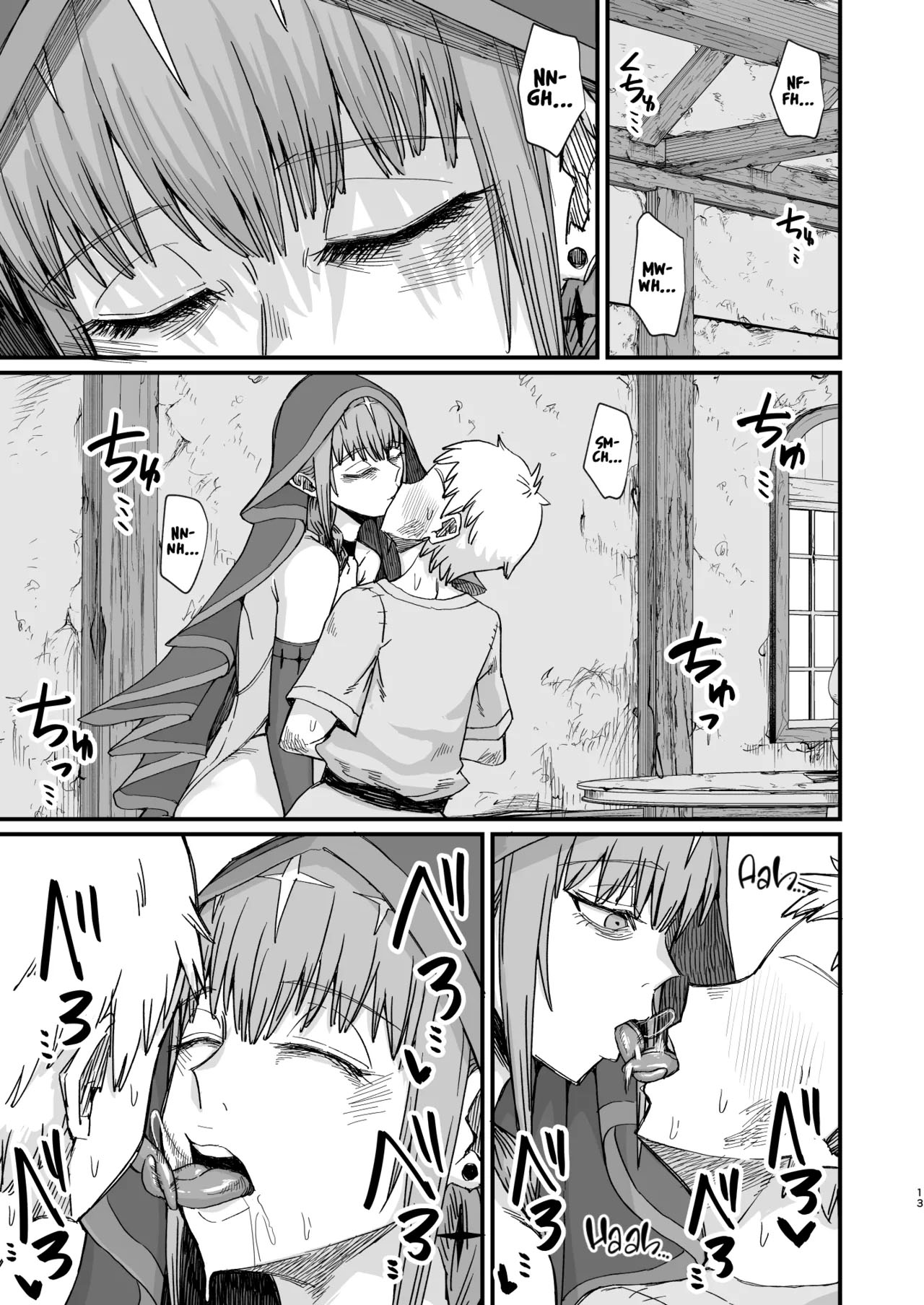 [Kireinabuta (Butachang)] Majo no niku [Portuguese-BR] [Digital] image number 11