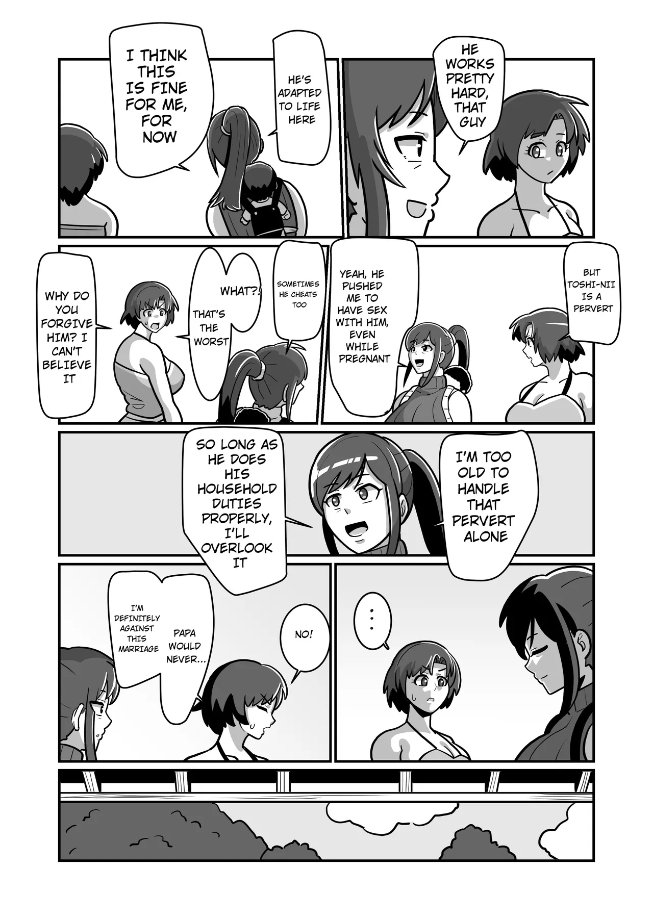 [Boundari (Sakai)] Bote Oyako~Tabetsukushi! Double Botehara Oyakodonburi!~ | Pregnant Mother & Daughter Completely Devoured! Double Pregnant Mother-Daughter Bowl! [English] [m00ngato] image number 19