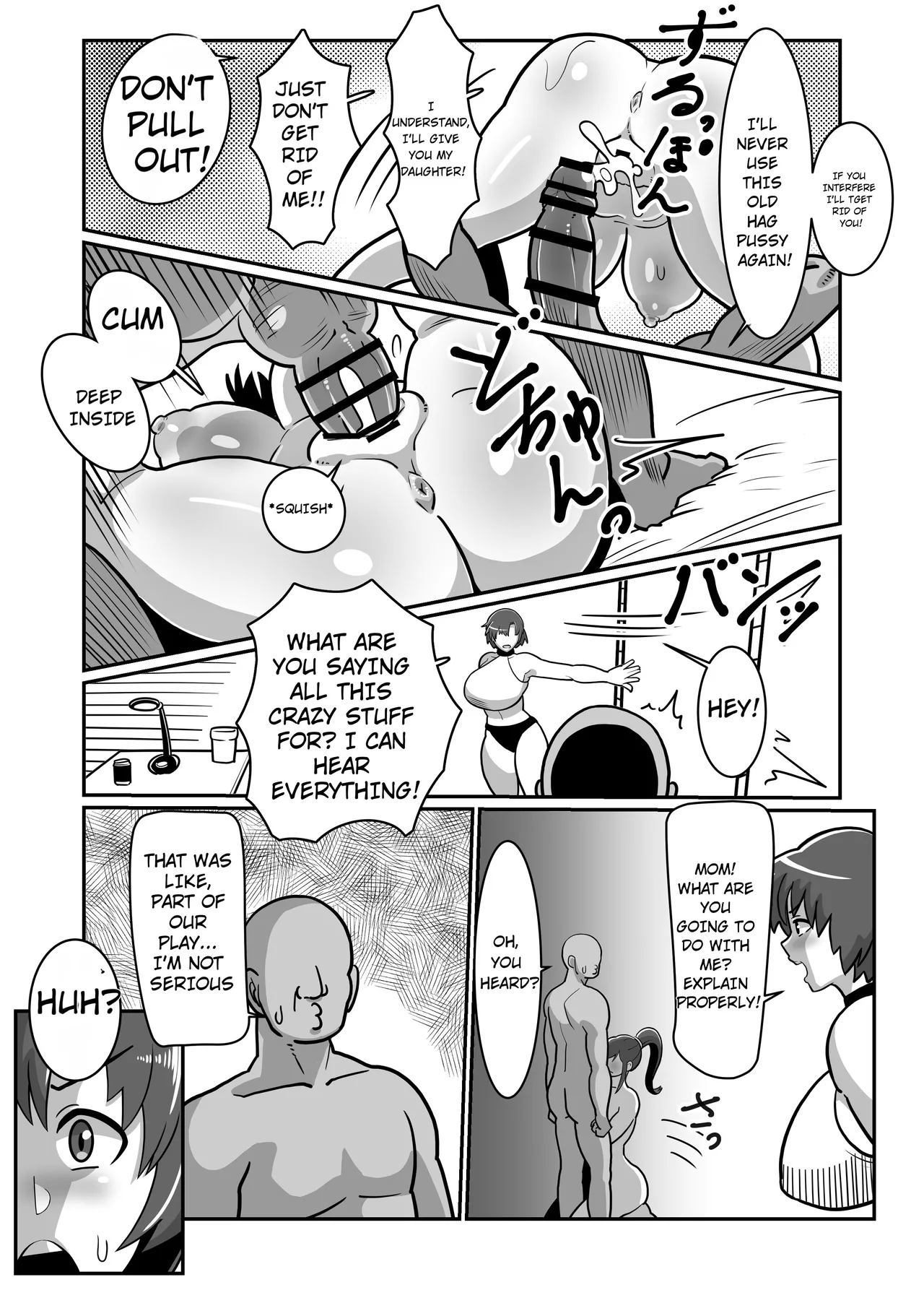 [Boundari (Sakai)] Bote Oyako~Tabetsukushi! Double Botehara Oyakodonburi!~ | Pregnant Mother & Daughter Completely Devoured! Double Pregnant Mother-Daughter Bowl! [English] [m00ngato] image number 31