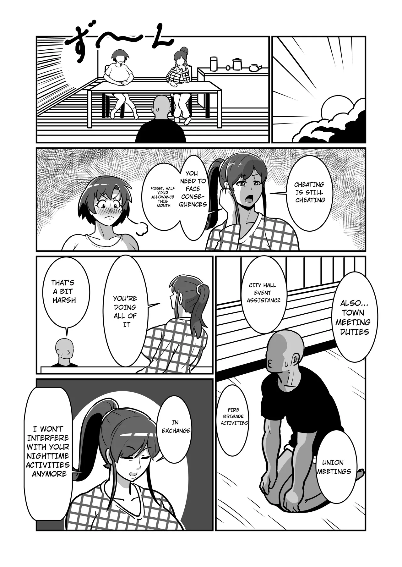 [Boundari (Sakai)] Bote Oyako~Tabetsukushi! Double Botehara Oyakodonburi!~ | Pregnant Mother & Daughter Completely Devoured! Double Pregnant Mother-Daughter Bowl! [English] [m00ngato] image number 42