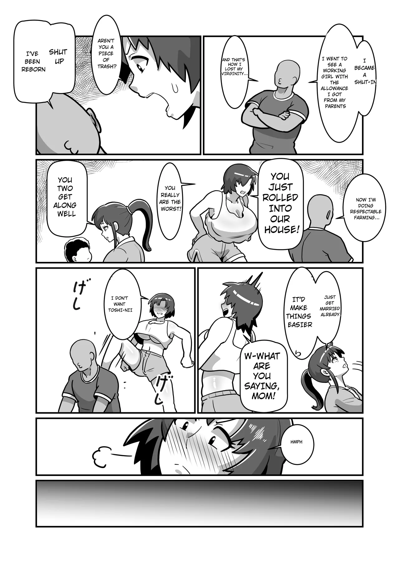 [Boundari (Sakai)] Bote Oyako~Tabetsukushi! Double Botehara Oyakodonburi!~ | Pregnant Mother & Daughter Completely Devoured! Double Pregnant Mother-Daughter Bowl! [English] [m00ngato] image number 53