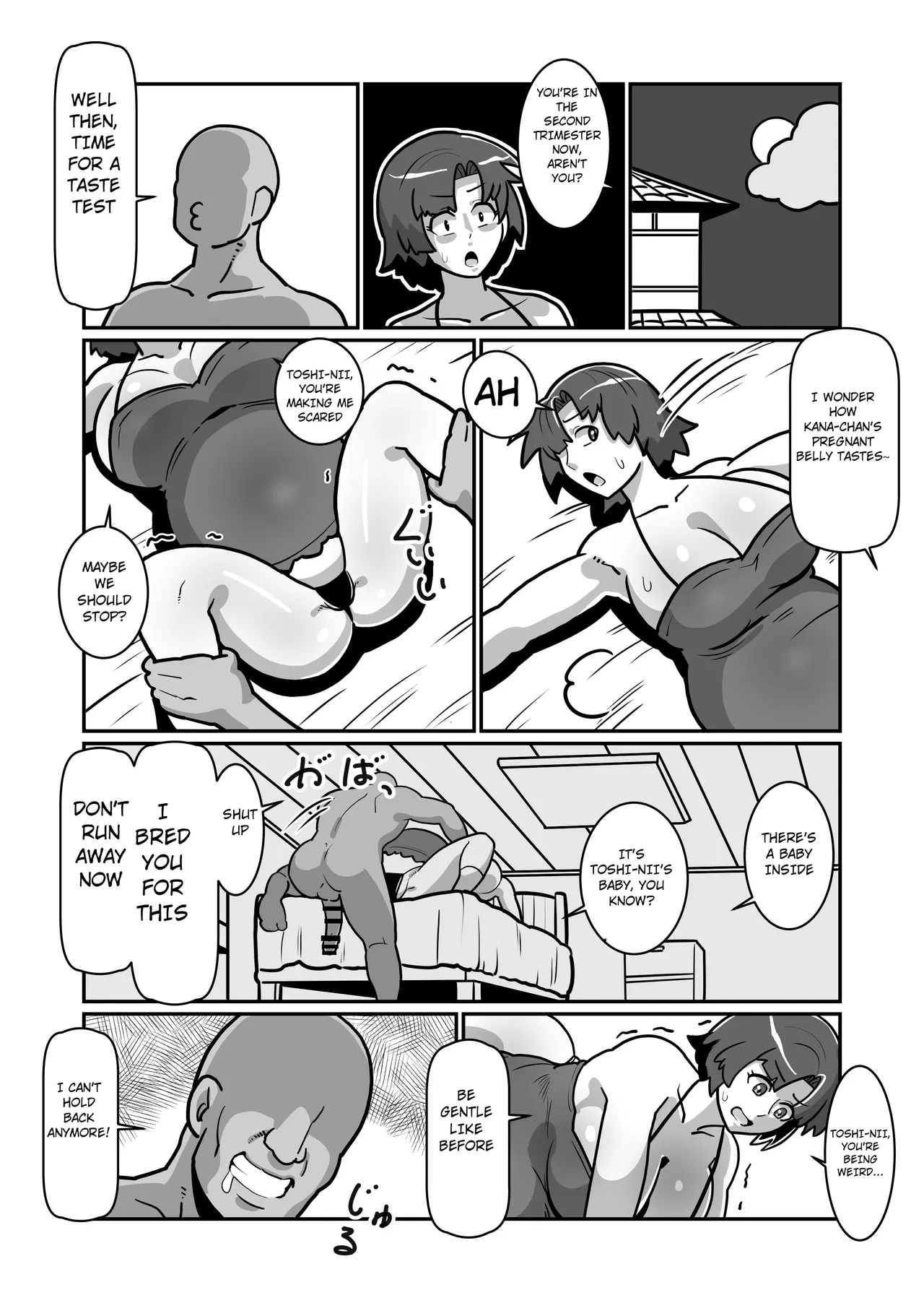 [Boundari (Sakai)] Bote Oyako~Tabetsukushi! Double Botehara Oyakodonburi!~ | Pregnant Mother & Daughter Completely Devoured! Double Pregnant Mother-Daughter Bowl! [English] [m00ngato] image number 60