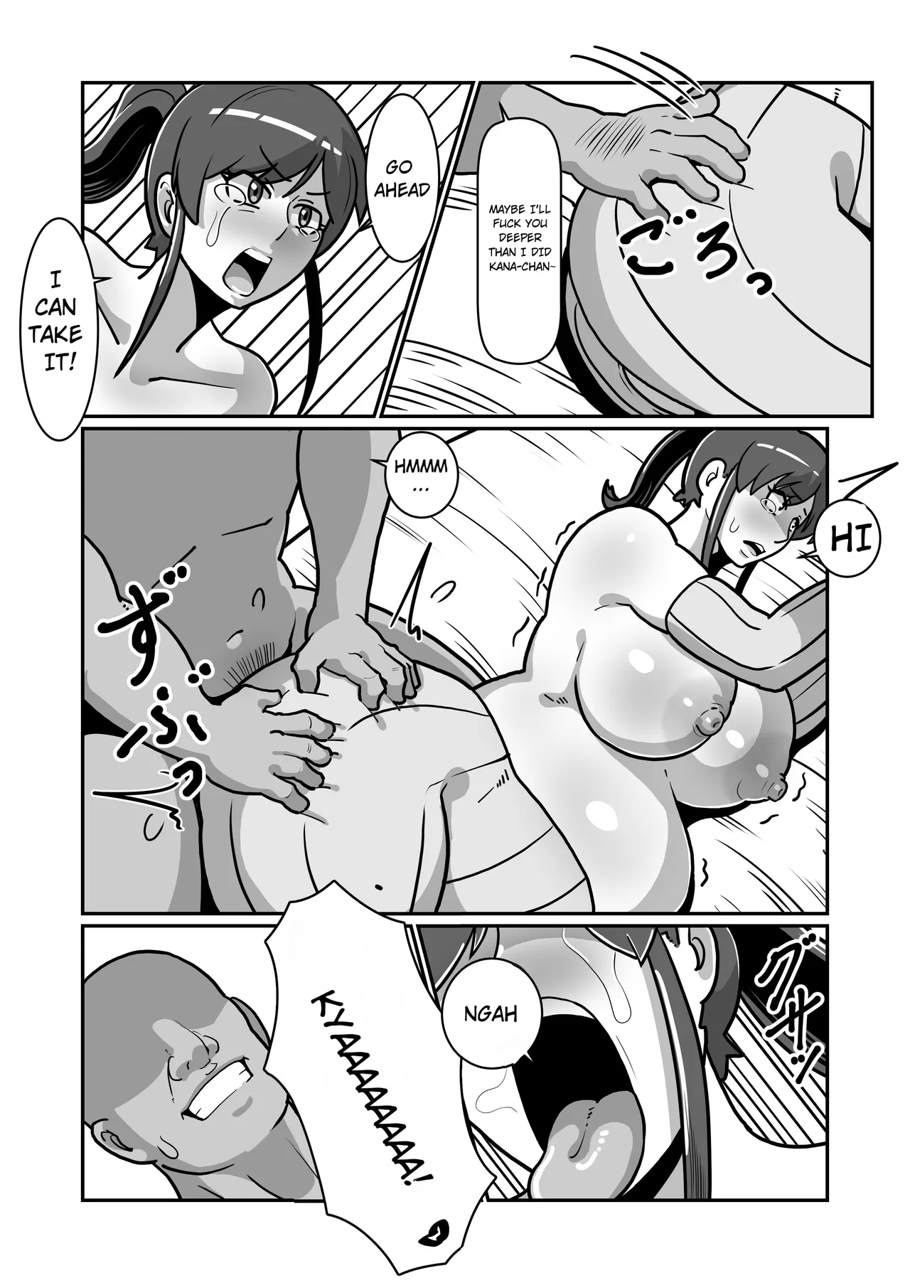 [Boundari (Sakai)] Bote Oyako~Tabetsukushi! Double Botehara Oyakodonburi!~ | Pregnant Mother & Daughter Completely Devoured! Double Pregnant Mother-Daughter Bowl! [English] [m00ngato] image number 69